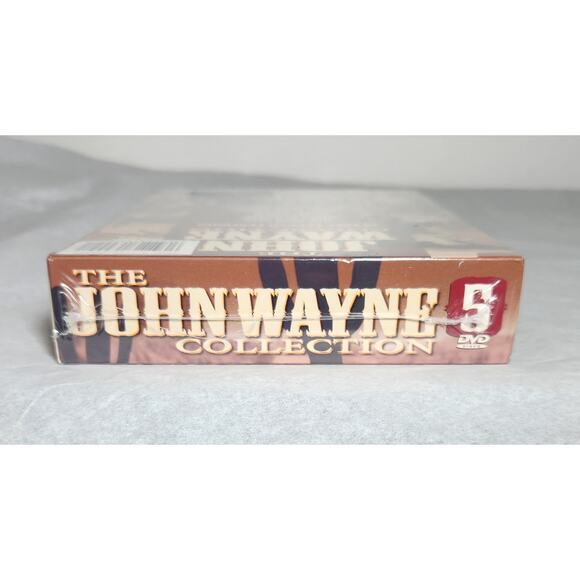 The John Wayne 10 Full Length Movies Collection 5 DVD's Box Set 2003 Brand New - Picture 4 of 6